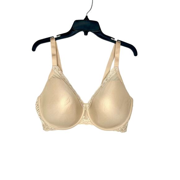 NWOT Natori Feathers Full Figure Plunge T-Shirt Café Bra 741299 – 42DDD - Picture 1 of 11